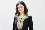 So beautiful! Divya Khossla poses for paps in a black outfit