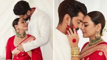 Sonakshi Sinha and Zaheer Iqbal share kisses in dreamy photos from their wedding reception: “It was like the universe came together for two people in love”