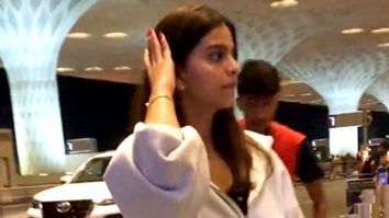 Suhana Khan opts for a comfy airport look as she gets clicked