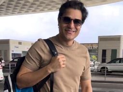 Sunny Hinduja is all smiles as he gets clicked at the airport
