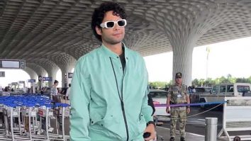 The coolest airport look ever! Siddhant Chaturvedi in his comfy co-ords