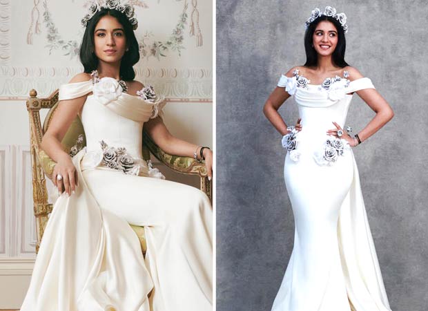 The internet goes in awe after seeing Radhika Merchant’s magnificent haute couture gown from her pre-wedding celebrations with Anant Ambani : Bollywood News