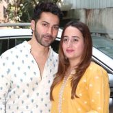 Varun Dhawan makes first appearance after becoming a father; video of him along with father David Dhawan goes viral
