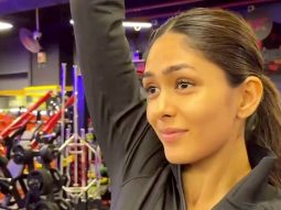 Mrunal Thakur sends in fitness motivation through her workout video
