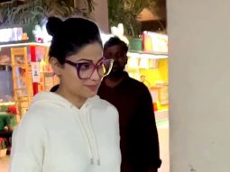 Shamita Shetty’s all white comfy airport look is the vibe!