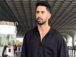 Too hot to handle! Lakshya looks absolutely fire in black at the airport
