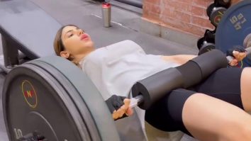 Leg day at it’s best! Nikki Tamboli’s intense workout