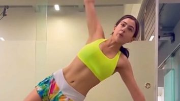 We love a good pilates! Sara Ali Khan sends fitness motivation