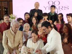 INSIDE PICS: Aamir Khan, Kiran Rao, Reena Dutta, Ira Khan, Asha Parekh celebrate 90th birthday bash for Zeenat Hussain