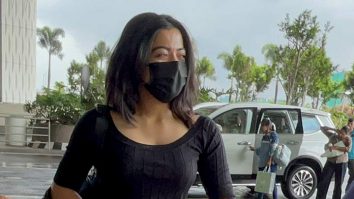 Rashmika Mandanna rocks a casual airport look as she gets clicked