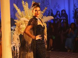 Jacqueline Fernandez makes a stunning comeback on the ramp at India Couture Week 2024, after a long break