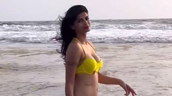 A little bit of summer in monsoon! Sonali Raut in a bright yellow bikini