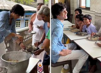 Abhay Verma celebrates Munjya’s Rs. 100 crore box office success with orphaned kids, see video