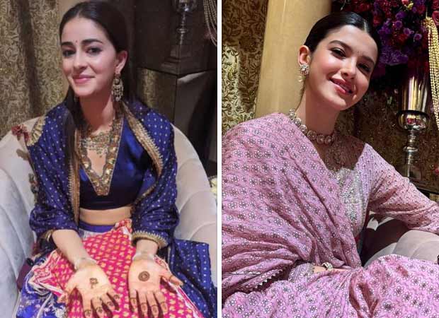 Ananya Panday and her BFF Shanaya Kapoor share all about their ‘Mehendi’ love as they attend the wedding festivities of Anant Ambani and Radhika Merchant : Bollywood News