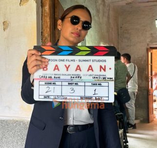 on the sets of Bayaan