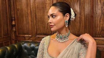 Esha Gupta stuns in a traditional lehenga, exudes regal elegance