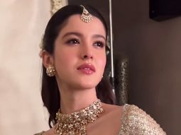 Haldi ready in mint green lehenga! Shanaya Kapoor