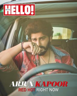 Arjun Kapoor on the cover of Hello!