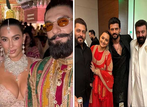 INSIDE PICS Mahesh Babu with MS Dhoni; Hrithik Roshan chatting with Aishwarya Rai and Abhishek Bachchan; Ranveer Singh with Kim Kardashian, Sonakshi Sinha–Zaheer Iqbal pose with Salman Khan–Sanjay Dutt at Anant Ambani–Radhika Merchant’s wedding 