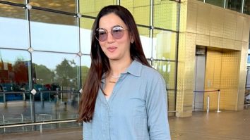 Gauahar Khan gets clicked at the airport by paps