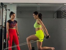 Weekend workouts are always so fun! Sara Ali Khan