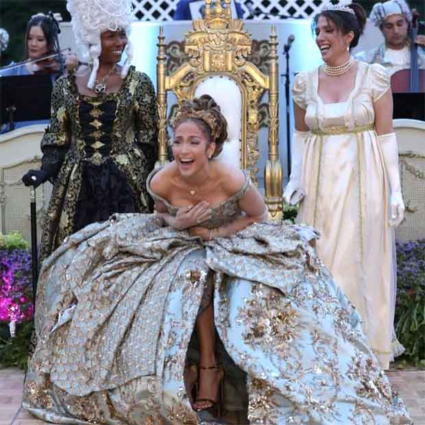 Jennifer Lopez turns 55 in Bridgerton-inspired bash in stunning Manish Malhotra custom-gown created by 40 artisans over 3,490 hours
