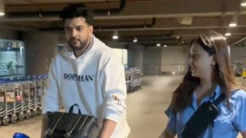 Karan Kundrra & Tejasswi Prakash get clicked together at the airport