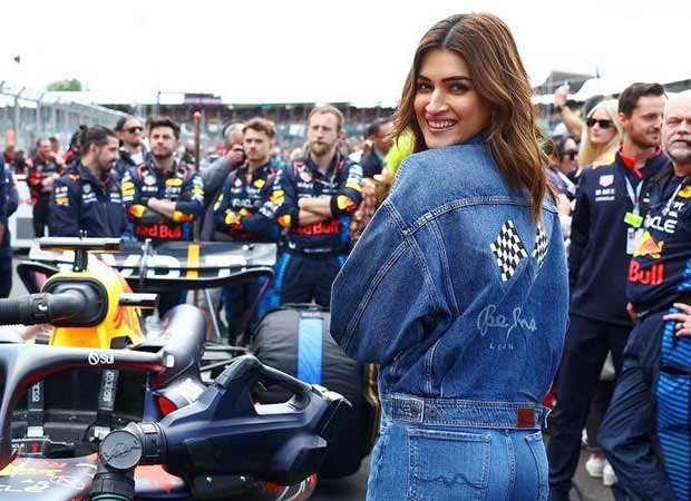 Kriti Sanon attends the F1 race in Silverstone as she collaborates with Pepe Jeans