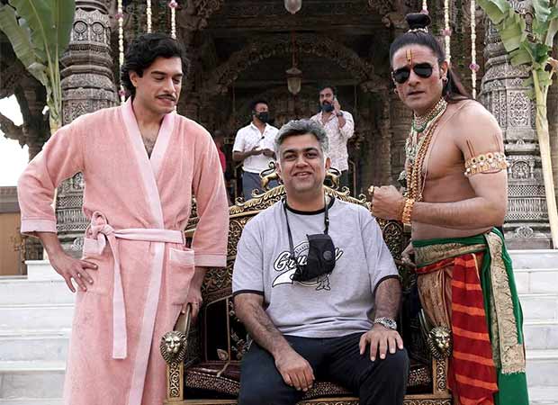 Maharaj makers release the BTS glimpses of Junaid Khan’s Bollywood debut, co-starring Jaideep Ahlawat
