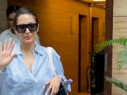 Malaika Arora waves at paps in her comfy co-ords!