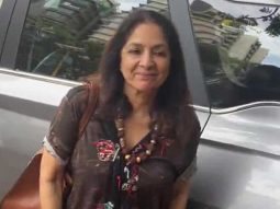 Neena Gupta gets clicked by paps in the city