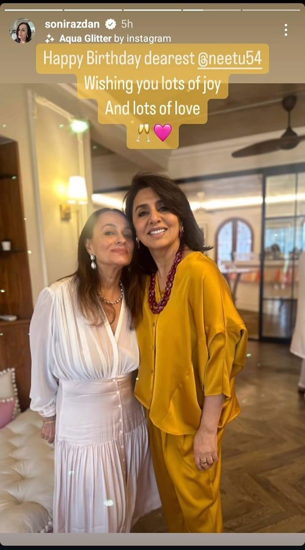 Neetu Kapoor celebrates 66th birthday in Switzerland; Bollywood stars extend heartfelt wishes