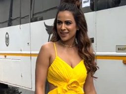 Nia Sharma looks like a ray of sunshine in this vibrant yellow outfit