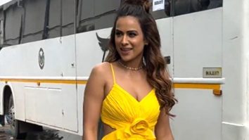 Nia Sharma looks like a ray of sunshine in this vibrant yellow outfit
