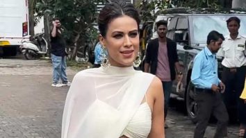 Nia Sharma raises the glamour quotient in this beautiful white outfit