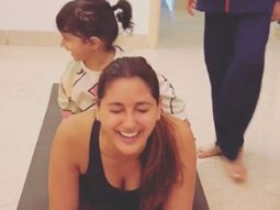 Nikita Dutta’s workout time with her cute little workout buddies