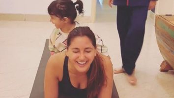 Nikita Dutta’s workout time with her cute little workout buddies