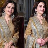 Nita Ambani stuns in royal Hyderabadi khada dupatta for Anant Ambani and Radhika Merchant’s sangeet