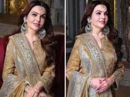 Nita Ambani stuns in royal Hyderabadi khada dupatta for Anant Ambani and Radhika Merchant’s sangeet