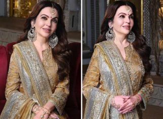 Nita Ambani stuns in royal Hyderabadi khada dupatta for Anant Ambani and Radhika Merchant’s sangeet