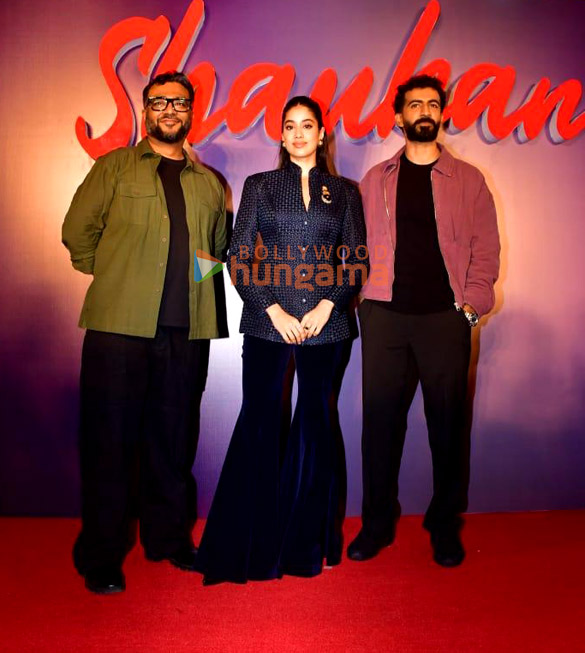 photos janhvi kapoor roshan mathew sudhanshu saria and others snapped at shaukan song launch from ulajh 3