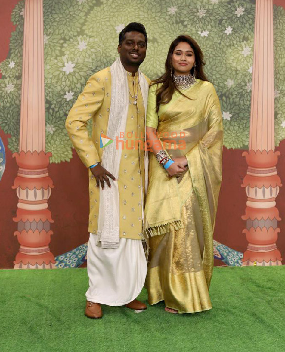 photos madhuri dixit arjun kapoor suniel shetty and others attend the shubh aashirwad ceremony at anant ambani and radhika merchant 5