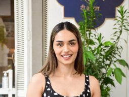 Photos: Manushi Chhillar snapped outside a cafe in Bandra