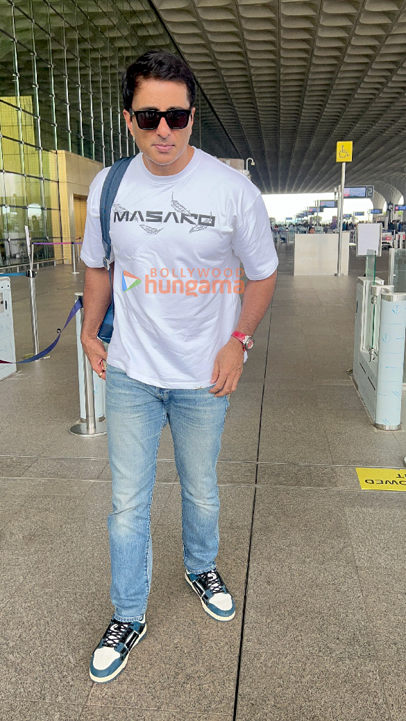 photos nora fatehi and sonu sood snapped at the airport 2