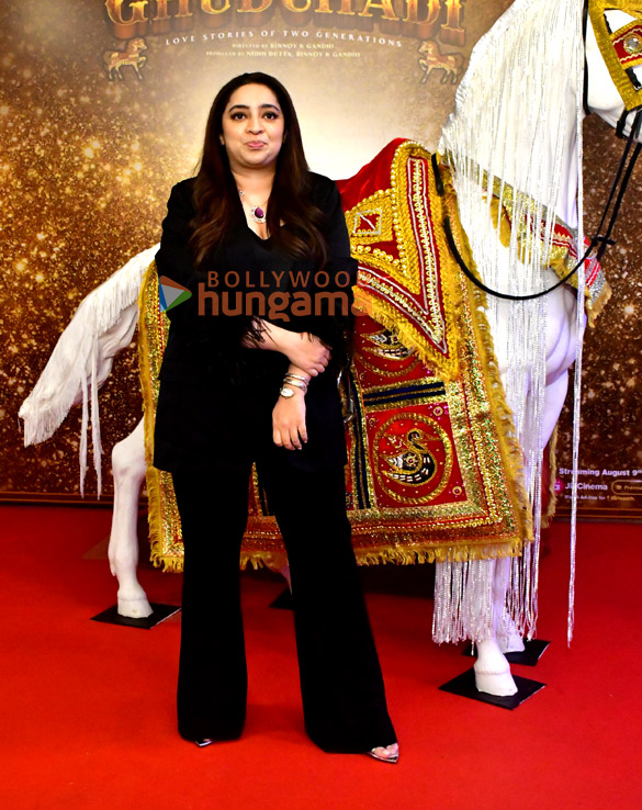 photos parth samthaan khushalii kumar raveena tandon and others snapped at punjabi munde song launch from ghudchadi 13