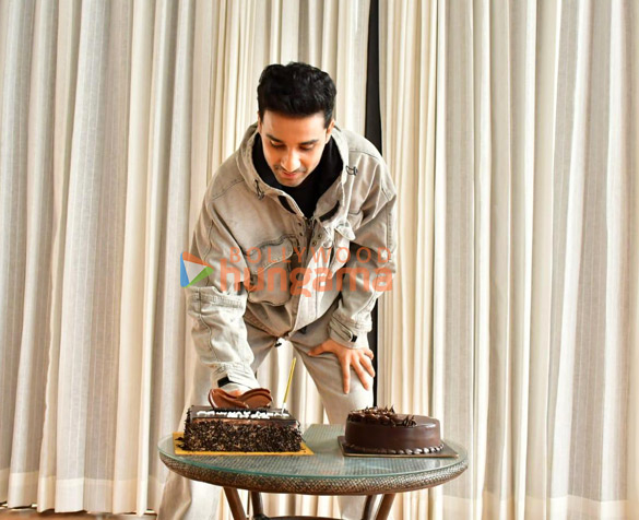 Photos: Raghav Juyal celebrates birthday with media