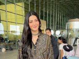 Photos: Shruti Haasan, Neha Bhasin and Divyanka Tripathi snapped at the airport