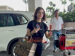 Photos: Sussanne Khan, Rashmika Mandanna and Anupam Kher snapped at the airport