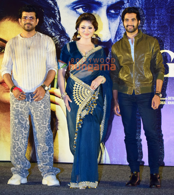 photos urvashi rautela vineet kumar singh akshay oberoi and others grace the trailer launch of ghuspaithiya 5