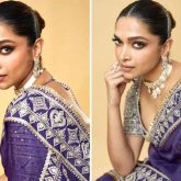 Pregnant Deepika Padukone serves up royal glam in hand-embroidered Torani purple saree worth Rs. 1.92 lakh; took 3,400 hours to create